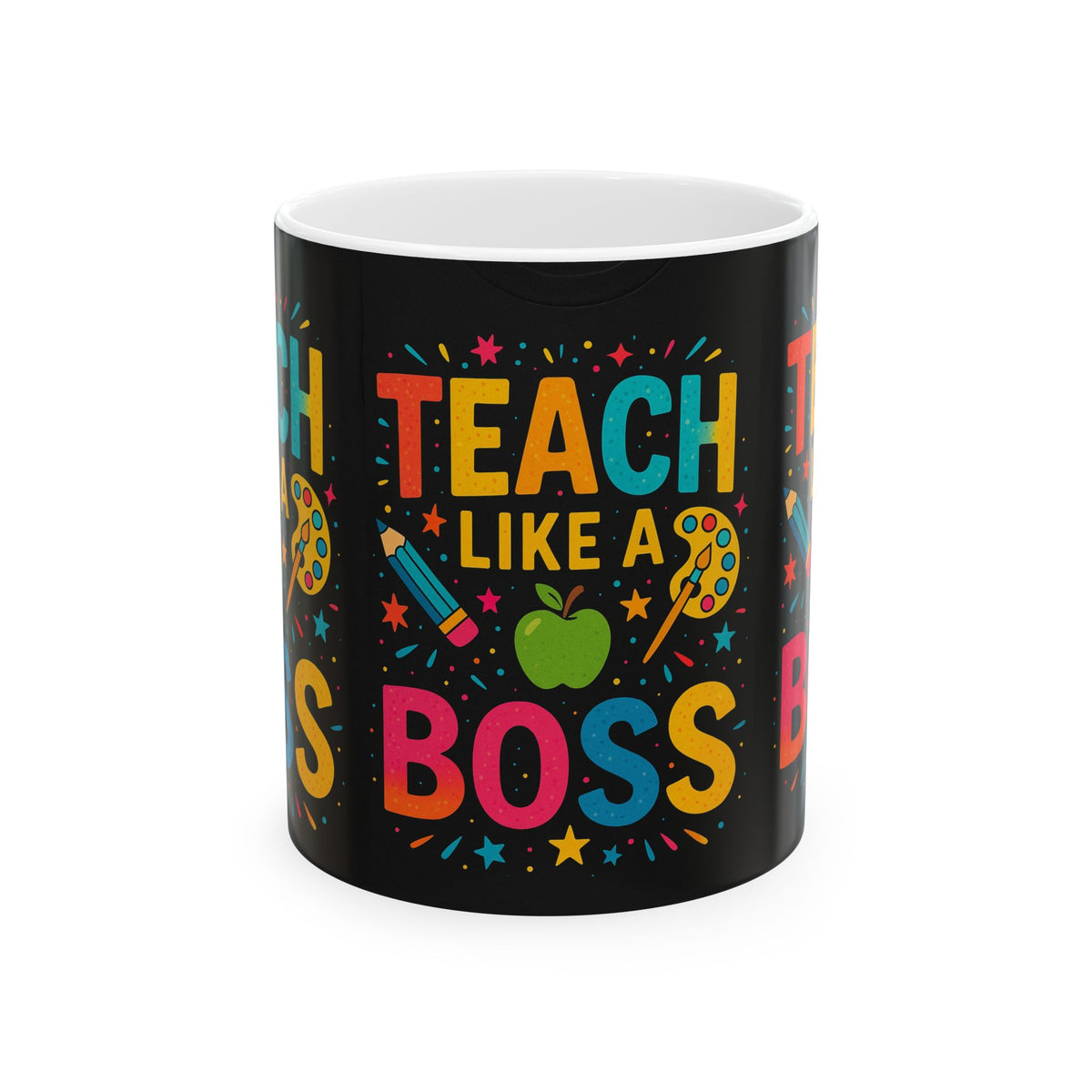 Teacher Boss Ceramic Mug - Perfect Gift for Educators, Fun Coffee Cup, Inspirational Teacher Mug, Back to School, Teacher Appreciation