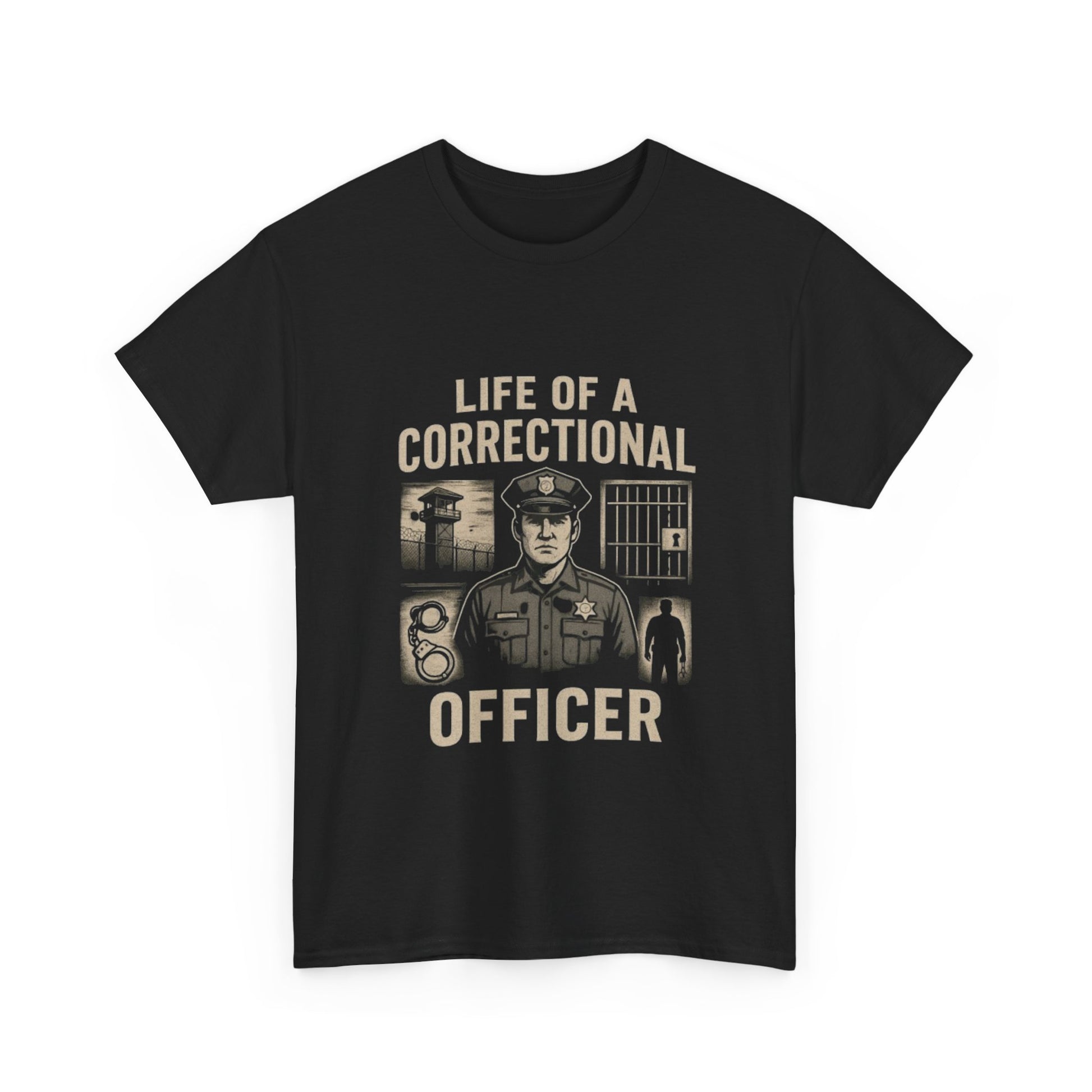 Life of a Correctional Officer Tee - Unisex Heavy Cotton T-Shirt, Gift for Correctional Officers, Police Support Shirt, Law [...]