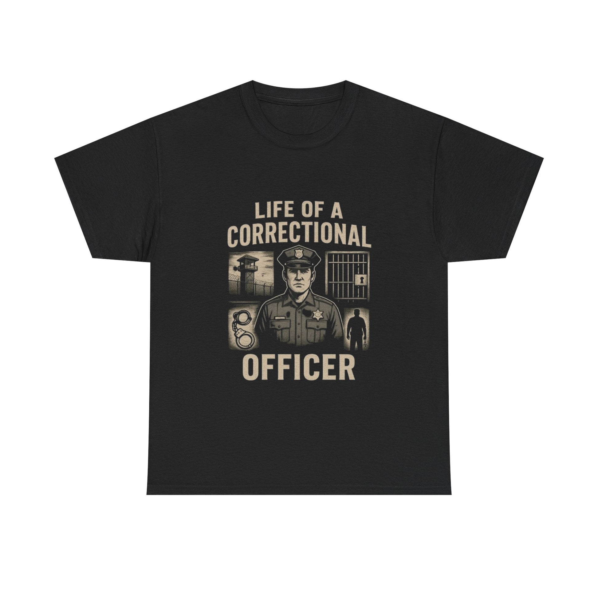 Life of a Correctional Officer Tee - Unisex Heavy Cotton T-Shirt, Gift for Correctional Officers, Police Support Shirt, Law [...]
