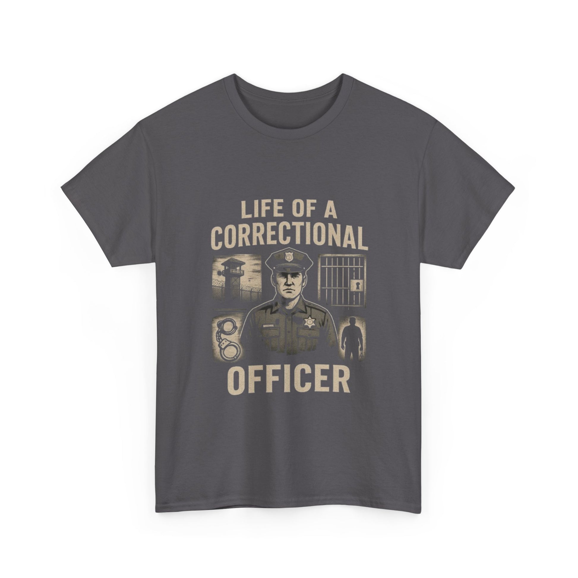 Life of a Correctional Officer Tee - Unisex Heavy Cotton T-Shirt, Gift for Correctional Officers, Police Support Shirt, Law [...]