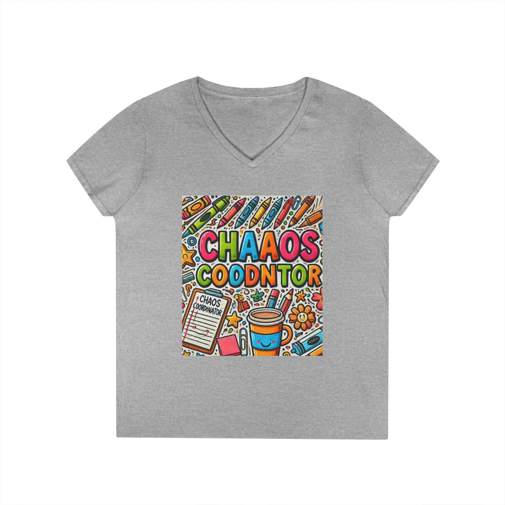 Colorful Chaos V-Neck Tee | Fun Graphic Tee for Creative Souls | Perfect Gift for Artists, Teachers, and Students | Casual Wear, [...]